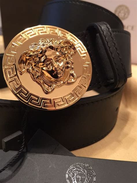 versace belt gold buckle|Men's Designer Belts .